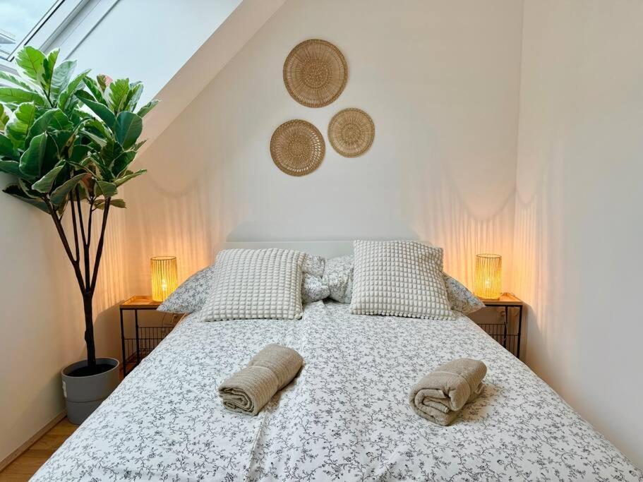 וינה Rooftop Apartment With Balcony & Free Parking מראה חיצוני תמונה
